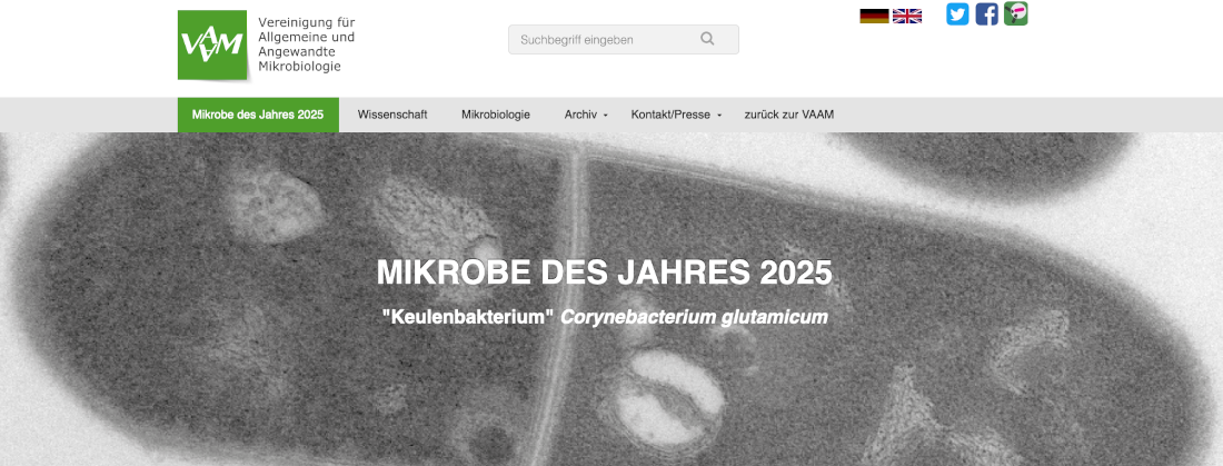 VAAM Mikrobe des Jahres 2025